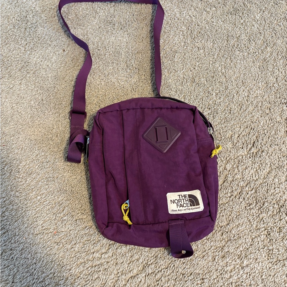 The North Face Purple Messenger Bag